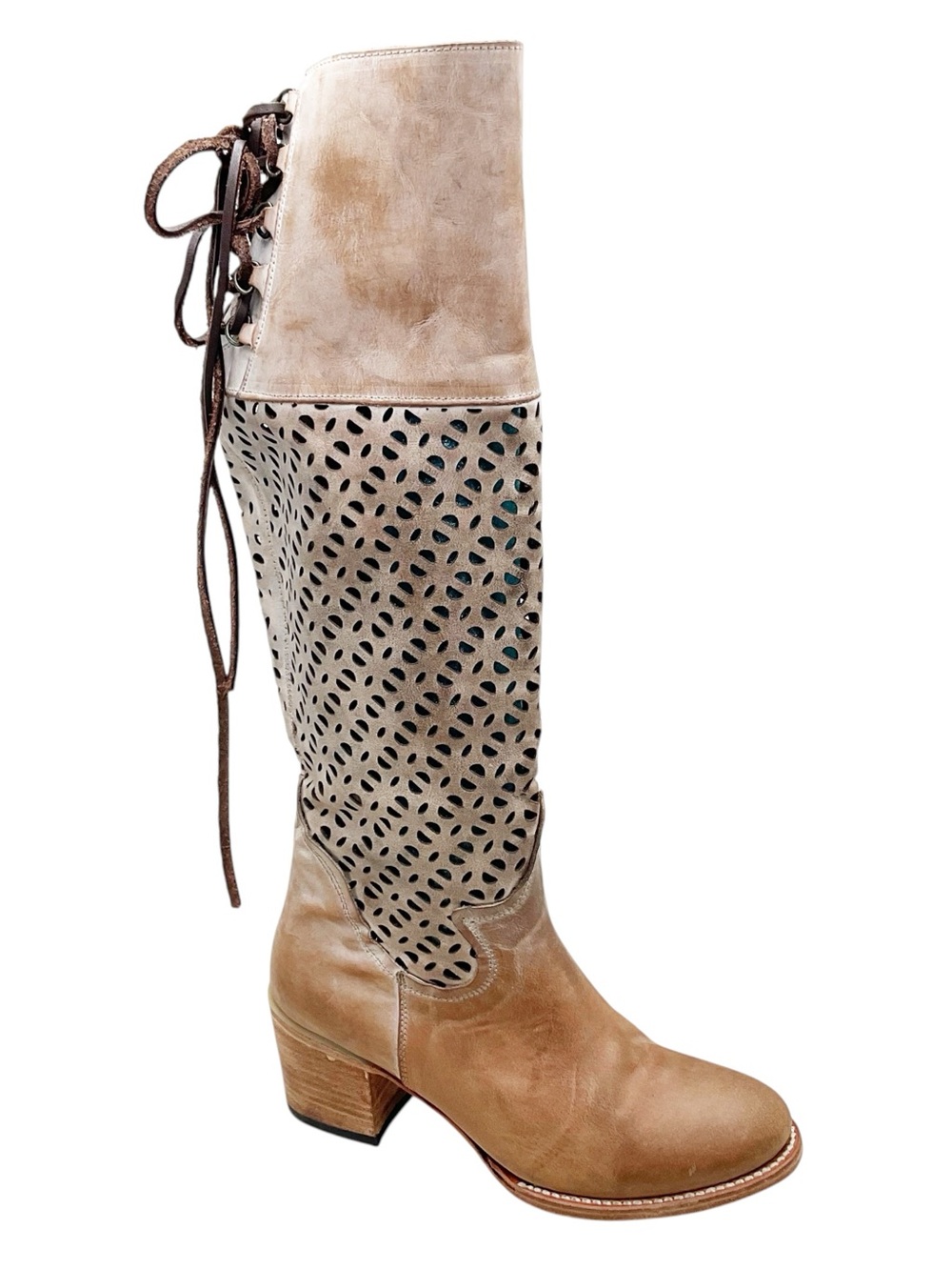 {FreeBird by Steven} Creek Distressed Leather Engineer Boots